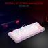 Redragon K552W KUMARA 87 Keys Mechanical Gaming Keyboard RGB LED Backlit Wired Anti-Dust Proof Red Switches - White